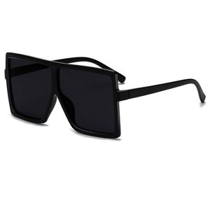Oversized Square Black Sunglasses